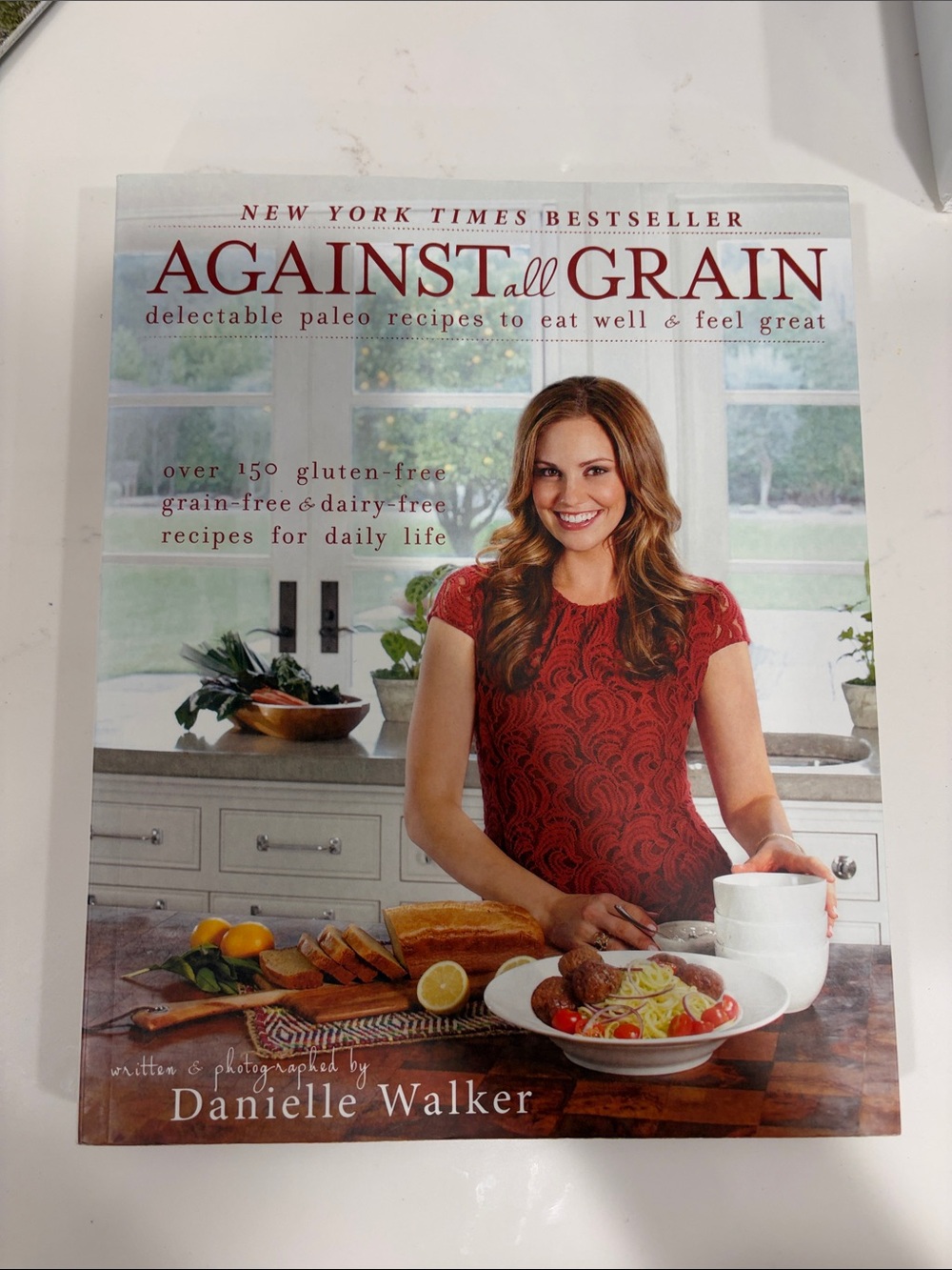 Against All Grain Cookbook by Danielle Walker — Red Cover